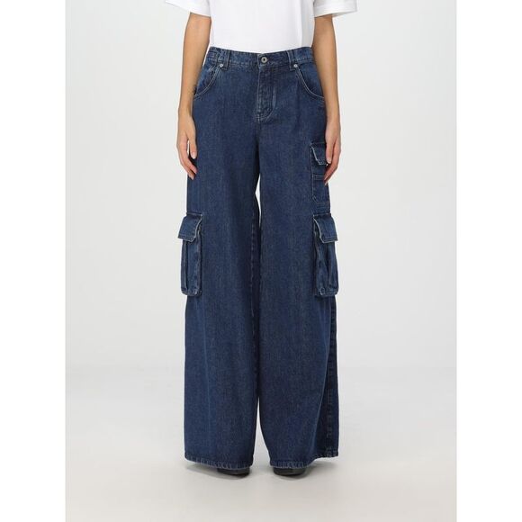 Off-White Jeans Woman Blue